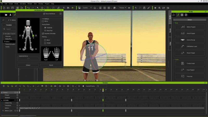 Motion capture software download